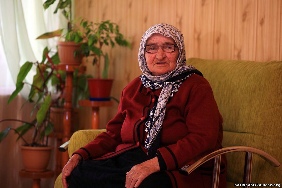 Muhabat Mamedova, 91, was 23 years old and newly married during the deportation.